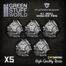 Green Stuff World - Skull shoulder pads