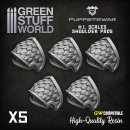 Green Stuff World - Scales shoulder pads 2