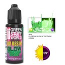Green Stuff World - UV RESIN 17ml GREEN - Glow in the Dark