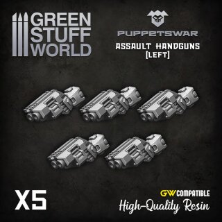Assault Handguns - Left