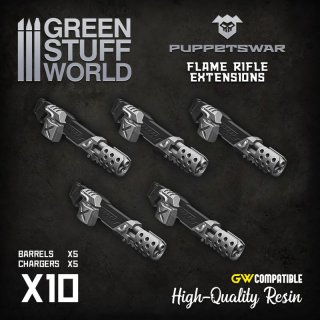 Green Stuff World - Flame Rifle Extensions