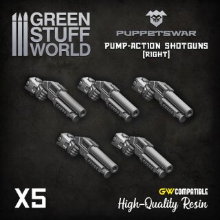 Pump-action Shotguns - Right