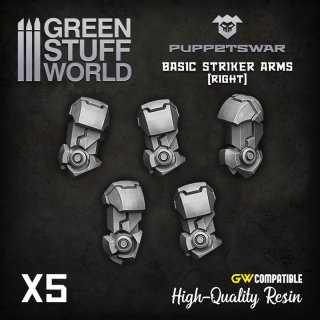 Green Stuff World - Basic Striker Arms - Right