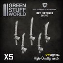 Green Stuff World - Orc Katanas - Left