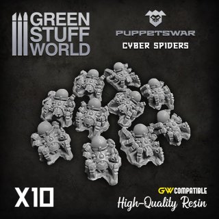 Green Stuff World - Cyber Spiders