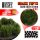 Green Stuff World - Grass TUFTS XXL - 22mm self-adhesive - DARK GREEN