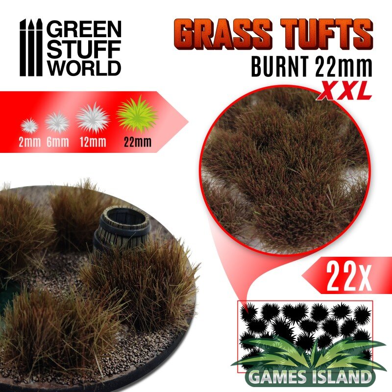 War World Gaming Straw 6mm Self Adhesive Static Grass Tufts Wargame Terrain 