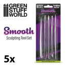 Green Stuff World - 5x Smooth Sculpting Set