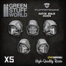 Green Stuff World - Super Ninja heads