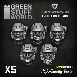 Troopers heads