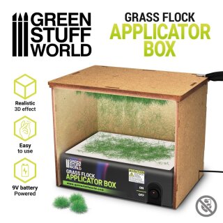 Grass Flock Applicator Box