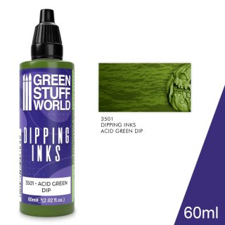 Green Stuff World - Dipping ink 60 ml - ACID GREEN DIP