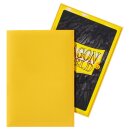 Dragon Shield Small Sleeves - Japanese Matte Yellow (60 Sleeves)