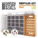 Green Stuff World - Vertical Paint Organiser 17ml - LITE
