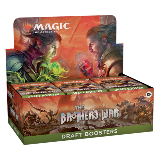 The Brothers War Draft Booster Display - Englisch