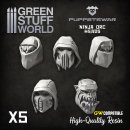 Green Stuff World - Ninja Orc Heads
