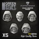 Green Stuff World - Ninja Reaper Heads