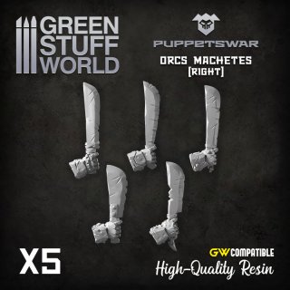 Green Stuff World - Orcs Machetes – Right