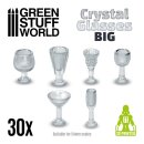 Crystal Glasses - Big Cups