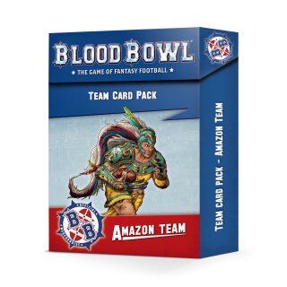 Blood Bowl: Amazon Team Card Pack (Englisch)