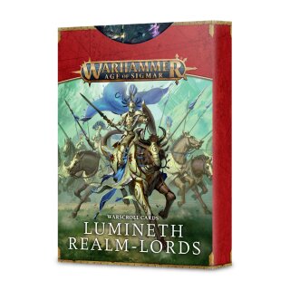 Warscrolls Cards: Lumineth Realm-Lords (Englisch)