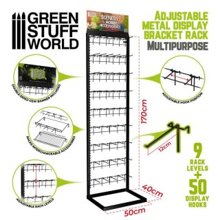 Green Stuff World - Adjustable metal display - Multipurpose