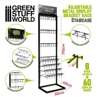 Green Stuff World - Adjustable metal display - Staircase