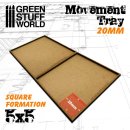 Green Stuff World - MDF Movement Trays 20mm 5x5
