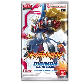 Digimon Card Game - XROS Encounter BT10 Booster Pack - Englisch