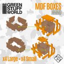 Green Stuff World - Rectangular wooden MDF boxes