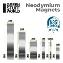 Green Stuff World - Neodymium Magnets 2x1mm - 100 units...