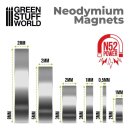 Green Stuff World - Neodymium Magnets 2x1mm - 50 units (N52)