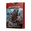 Ogor Mawtribes - Warscroll Cards (Englisch)