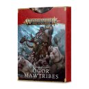 Warscroll Cards: Ogor Mawtribes (Englisch)