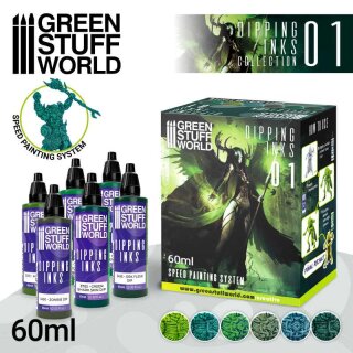 Green Stuff World - Paint Set - Dipping collection 01