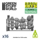 Green Stuff World - 3D printed set - Barrel Cactus