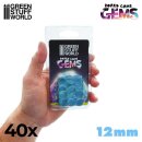 Green Stuff World - Plastic Gems 12mm - Light Blue