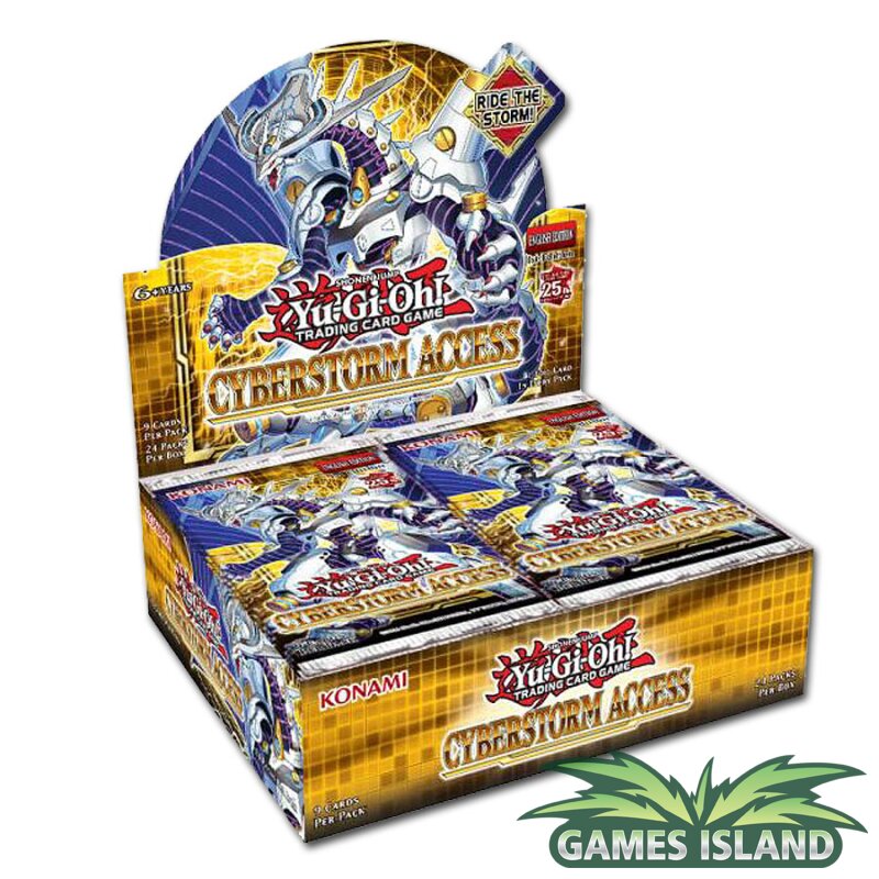 Pokemon yugioh cyberstorm access booster box english / 1st edition
