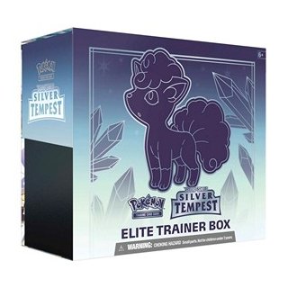 Pokemon TCG - Sword & Shield: Silver Tempest Elite Trainer Box - English