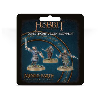 The Hobbit Tabletop - Young Thorin, Balin & Dwalin