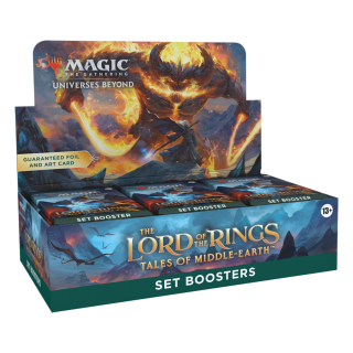The Lord of the Rings: Tales of Middle-Earth Set Booster Display - Englisch