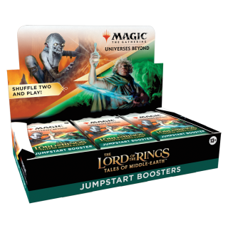 The Lord of the Rings: Tales of Middle-Earth Jumpstart-Booster Display - Englisch