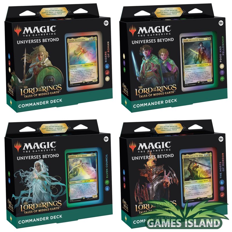 de elite Digitaal as The Lord of the Rings: Tales of Middle-Earth Commander Deck - English