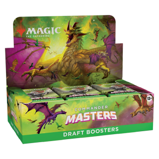 Commander Masters Draft Booster Display - Englisch