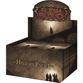 Flesh & Blood TCG - History Pack 1 Booster Display - Englisch