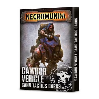 Necromunda - Cawdor Vehicle Gang Tactics Cards (Englisch)