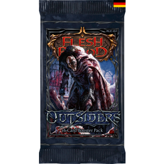 Flesh & Blood TCG - Outsiders Booster Pack - Deutsch