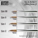Green Stuff World - SILVER SERIES (S) - Kolinsky Brush Set (Serie-S)
