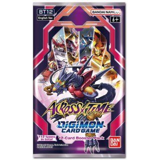 Digimon Card Game - Across Time (BT12) Booster Pack - English