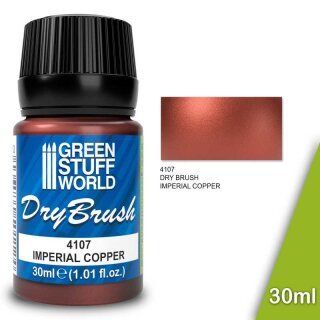 Green Stuff World - Metallic Dry Brush - IMPERIAL COPPER 30 ml